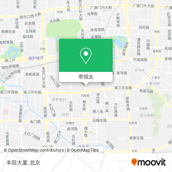 丰田大厦地图