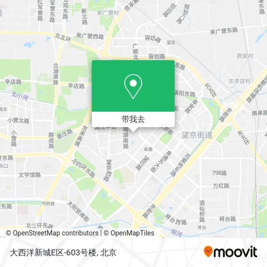 大西洋新城E区-603号楼地图