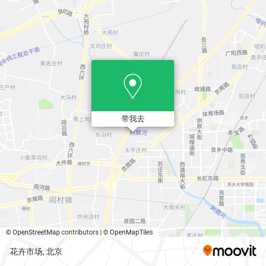 花卉市场地图