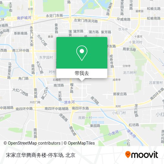 宋家庄华腾商务楼-停车场地图