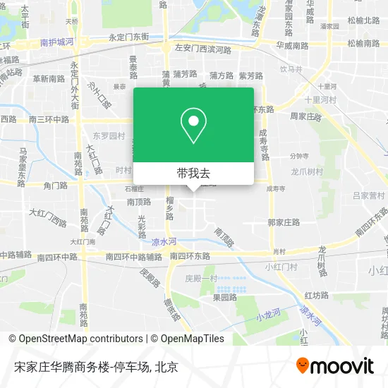 宋家庄华腾商务楼-停车场地图
