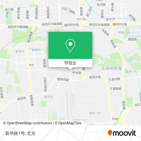 新华路1号地图