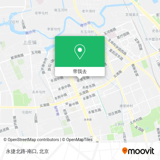 永捷北路-南口地图