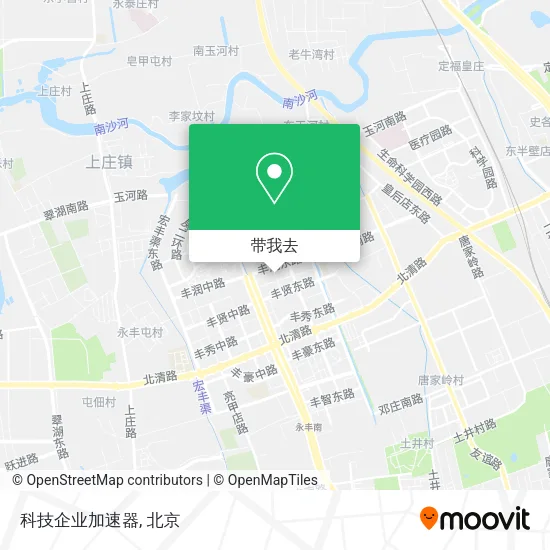 科技企业加速器地图