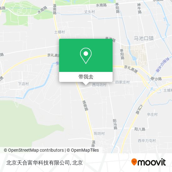 北京天合富华科技有限公司地图