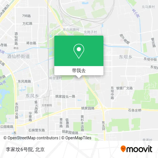 李家坟6号院地图