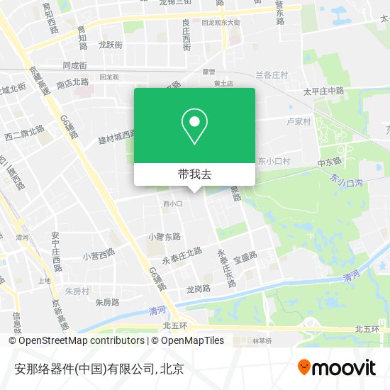 安那络器件(中国)有限公司地图