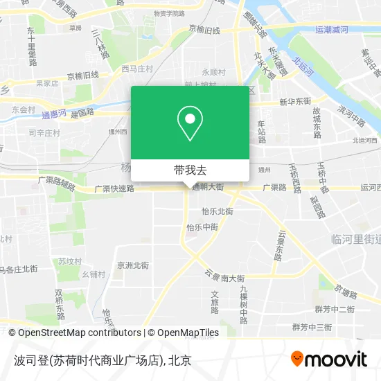 波司登(苏荷时代商业广场店)地图