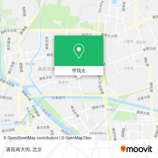 潞苑南大街地图