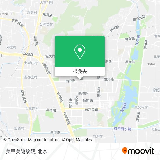 美甲美睫纹绣地图