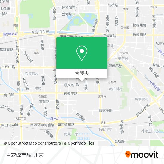百花蜂产品地图