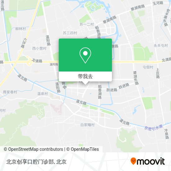 北京创享口腔门诊部地图