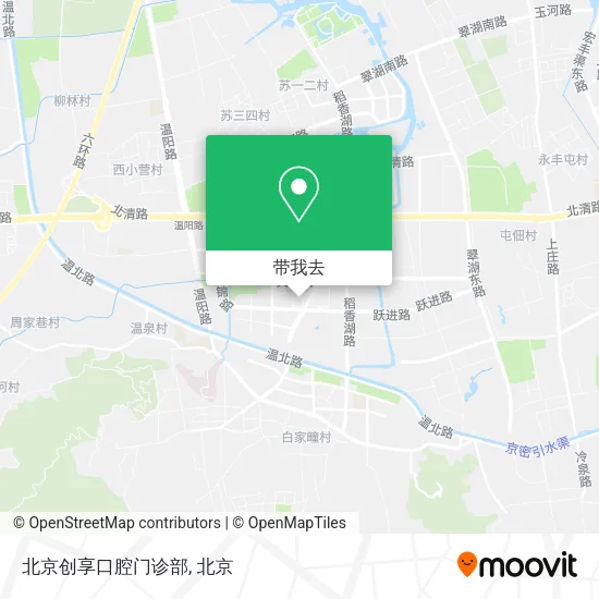 北京创享口腔门诊部地图