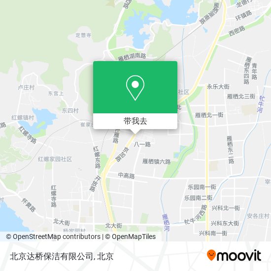 北京达桥保洁有限公司地图