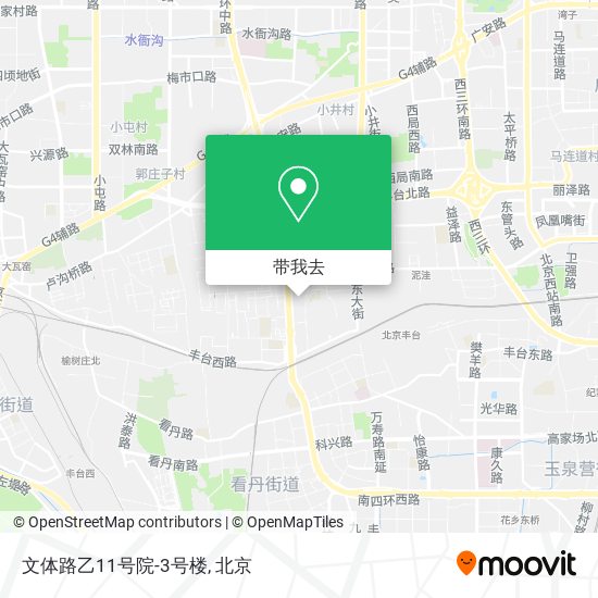文体路乙11号院-3号楼地图