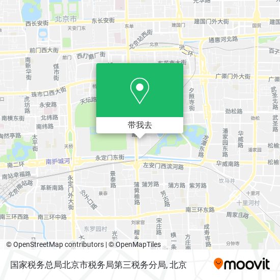 国家税务总局北京市税务局第三税务分局地图