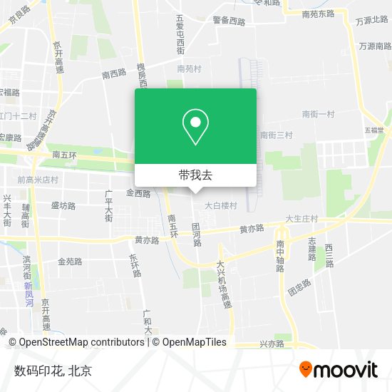 数码印花地图