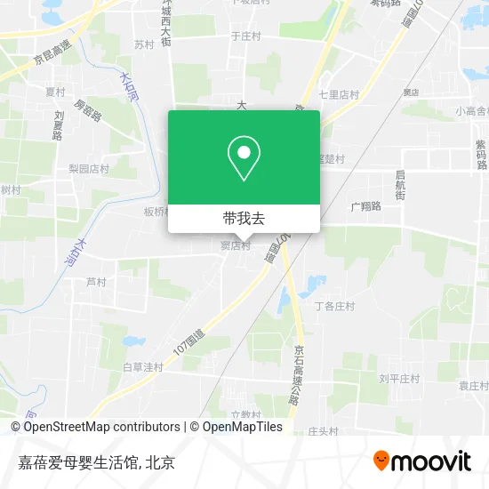嘉蓓爱母婴生活馆地图