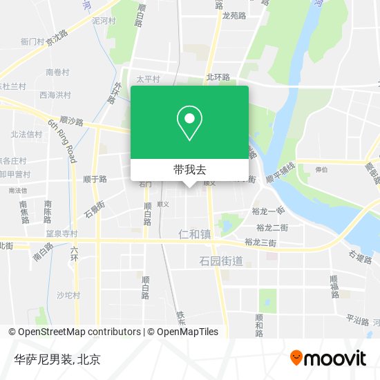 华萨尼男装地图