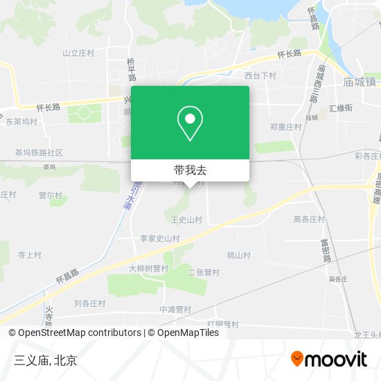 三义庙地图
