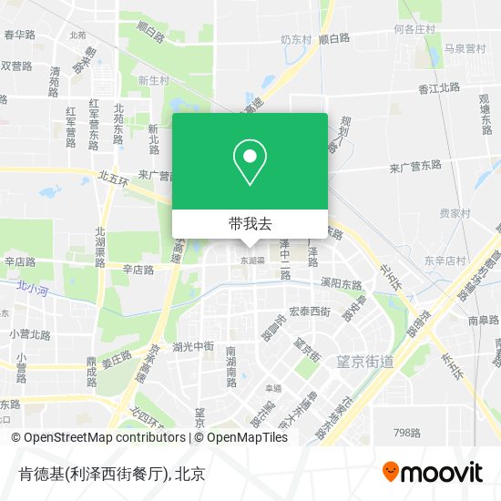 肯德基(利泽西街餐厅)地图