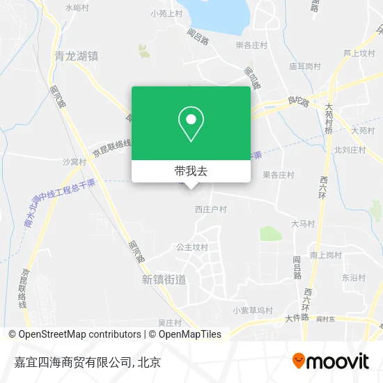 嘉宜四海商贸有限公司地图