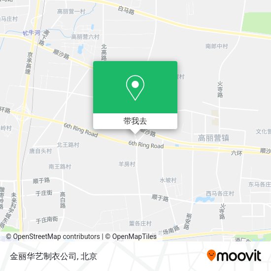 金丽华艺制衣公司地图
