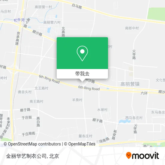 金丽华艺制衣公司地图