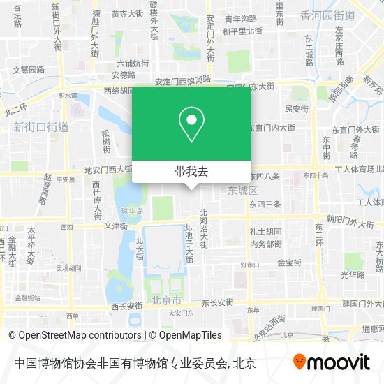 中国博物馆协会非国有博物馆专业委员会地图