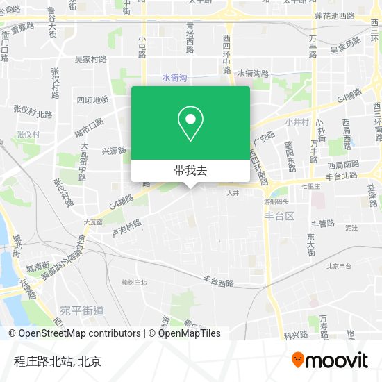 程庄路北站地图
