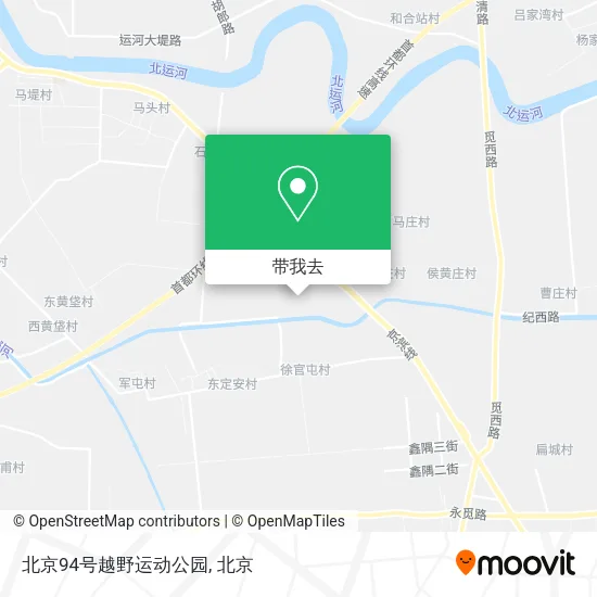 北京94号越野运动公园地图