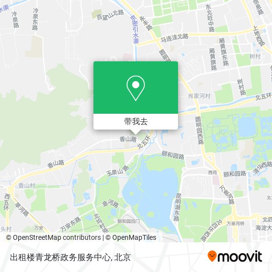 出租楼青龙桥政务服务中心地图