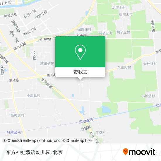 东方神娃双语幼儿园地图