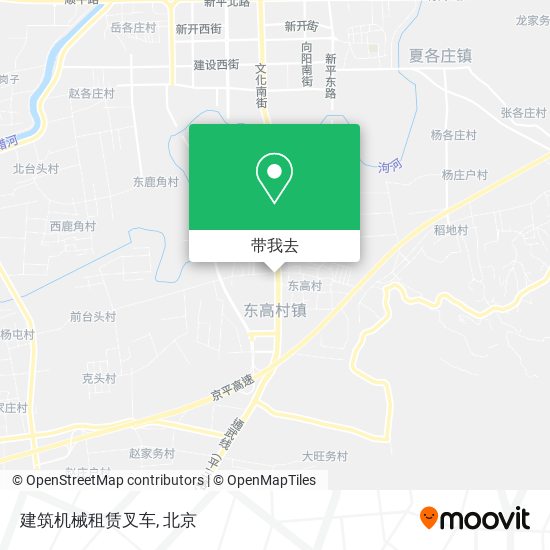 建筑机械租赁叉车地图