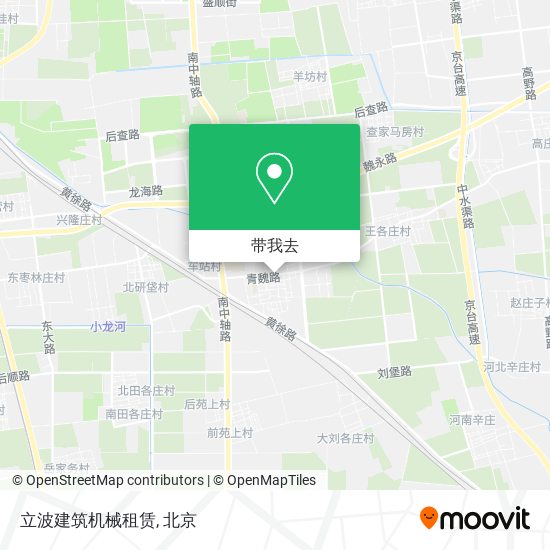 立波建筑机械租赁地图