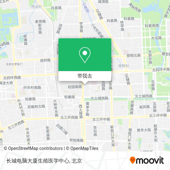 长城电脑大厦生殖医学中心地图