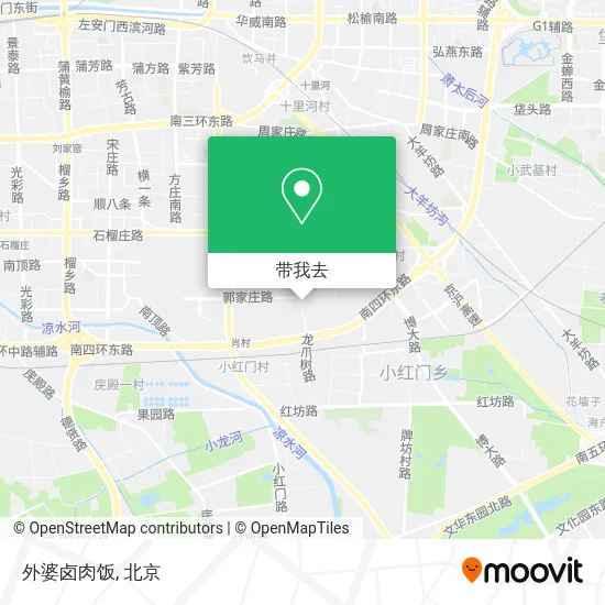 外婆卤肉饭地图