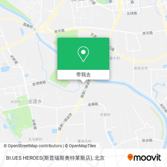 BI.UES HEROES(斯普瑞斯奥特莱斯店)地图