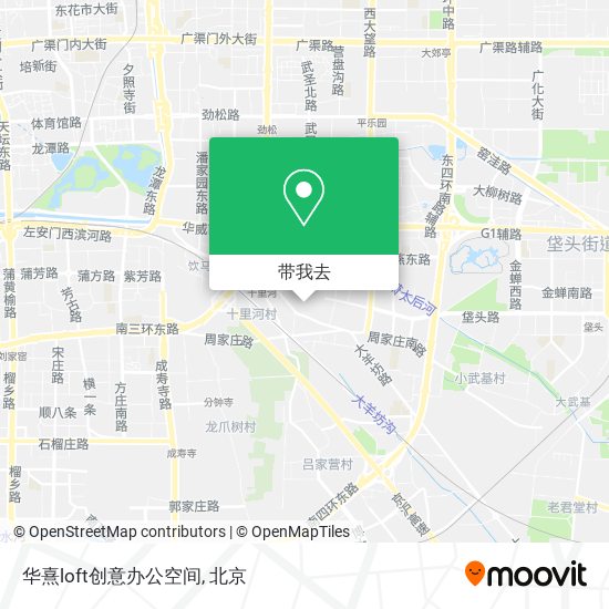华熹loft创意办公空间地图