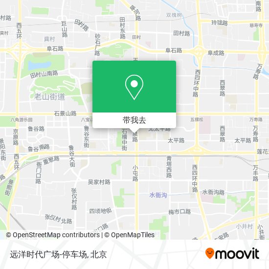 远洋时代广场-停车场地图