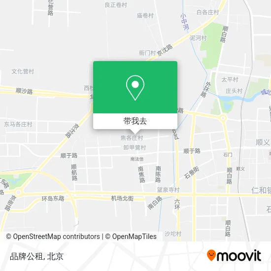 品牌公租地图