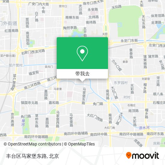 丰台区马家堡东路地图