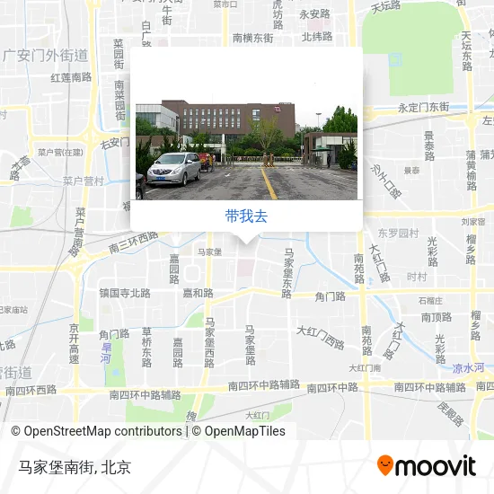 马家堡南街地图