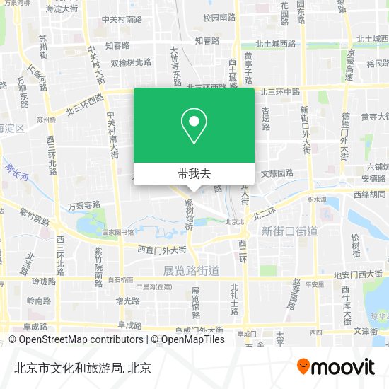 北京市文化和旅游局地图