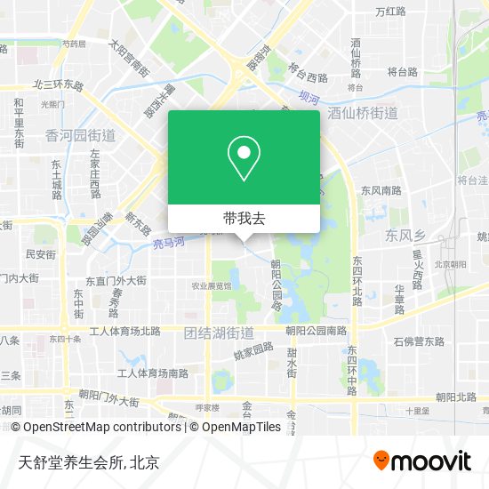 天舒堂养生会所地图