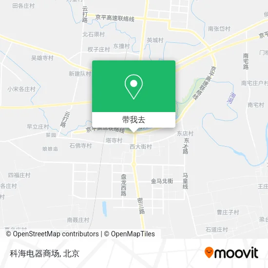 科海电器商场地图