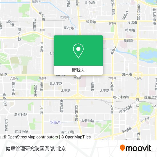 健康管理研究院国宾部地图