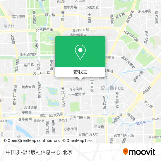 中国质检出版社信息中心地图