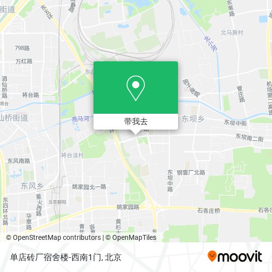 单店砖厂宿舍楼-西南1门地图