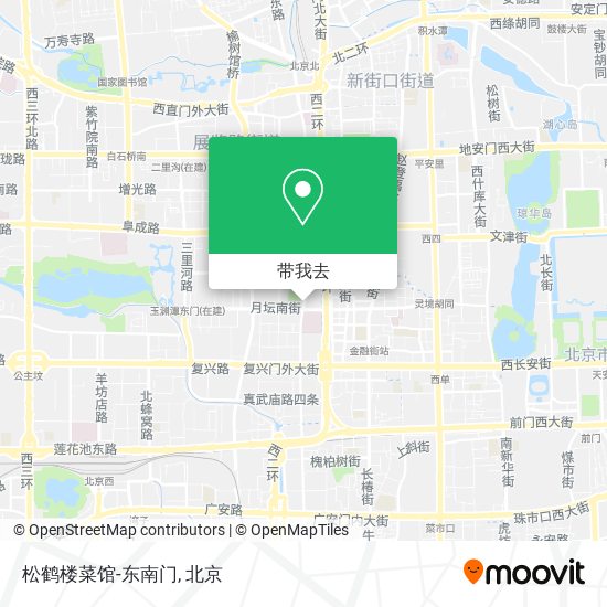 松鹤楼菜馆-东南门地图